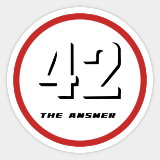 The Answer Sticker